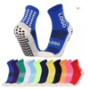 Custom Men Soccer Socks Crew Football Grip Sports Rubber Socks Anti Slip