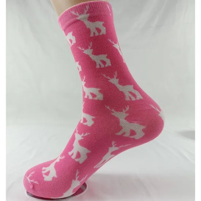 Wholesale Good Quality Custom Logo Men and Women Colorful 100%Cotton Dress Tube Happy Crew Fruit Sock