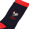 Cotton Unisex Spandex Wholesale Jacquard Custom Logo Adult Kids Business Stockig Socks Sports