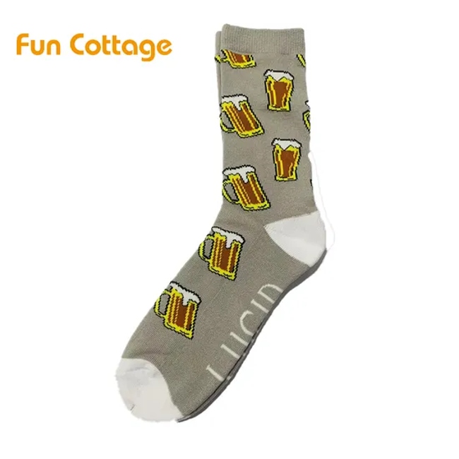 High Quality Cotton Gift Box 5 Pack Socks Custom Business Socks