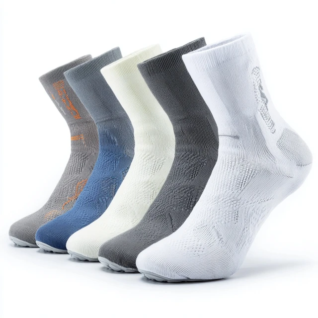 Wholesale Contract Manufacturing Running Socks Bulk Performance Athletic Socks for Teams