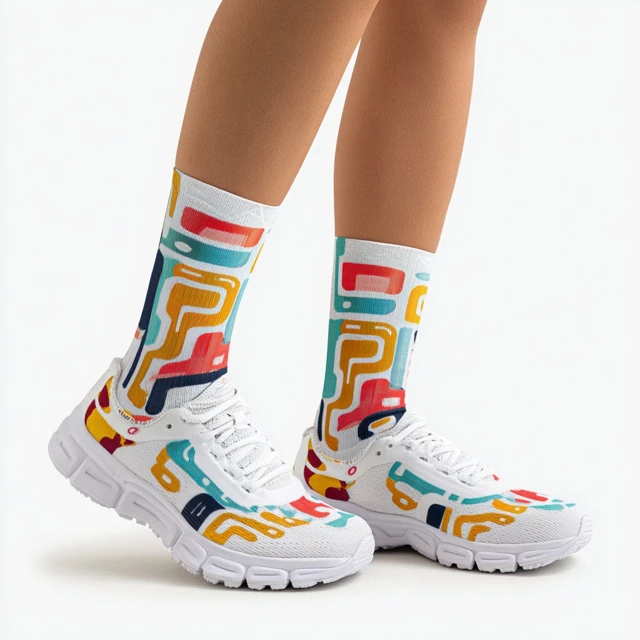 Custom Bulk Purchase Athletic Socks Bulk Sports Socks for Running Events