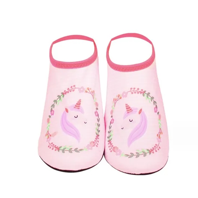 Children′s Beach Shoes Water Shoes Girls Boys Quick Dry Aqua Socks for Beach Swim Outdoor Sports