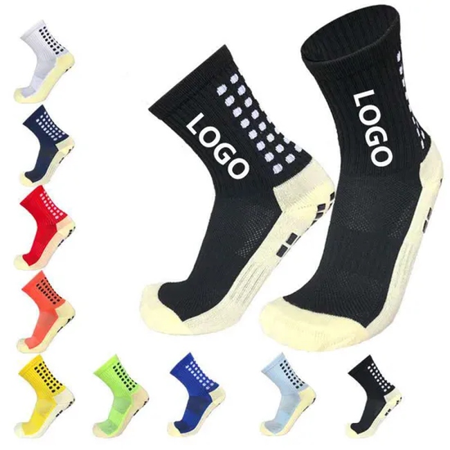 AI-MICH Custom Quick Team Soccer Football Wholesale Sole Anti Slip Middle Grip Sports Socks