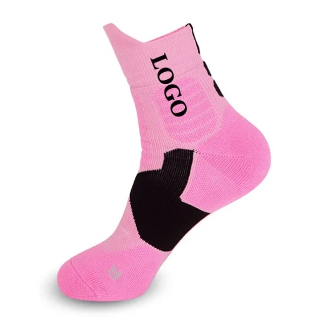 High Quality Custom Logo Sustainable Sports Socks Fashion Unisex Anti-Slip Sporty Socks for Spring Summer