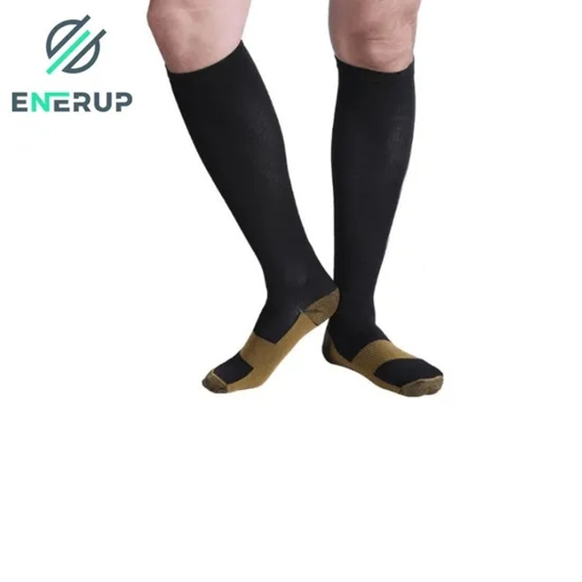 Enerup Copper Nylon Unisex Fun Compression Sport Socks