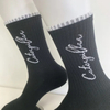 Unisex Man Compression Wave Point Basketball Crew Sock Sports Sock