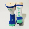 Bulk Custom Design Jacquard Man Compression Cotton Sport Socks