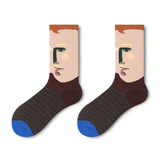 Xianghui High Quality Crew Designer Cotton Compression Sports Grip Custom Socks