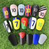 Custom Logo Football Shin Pads Soccer Shin Guard for Adults and Kids Mini Soccer Shin Guard for Protection