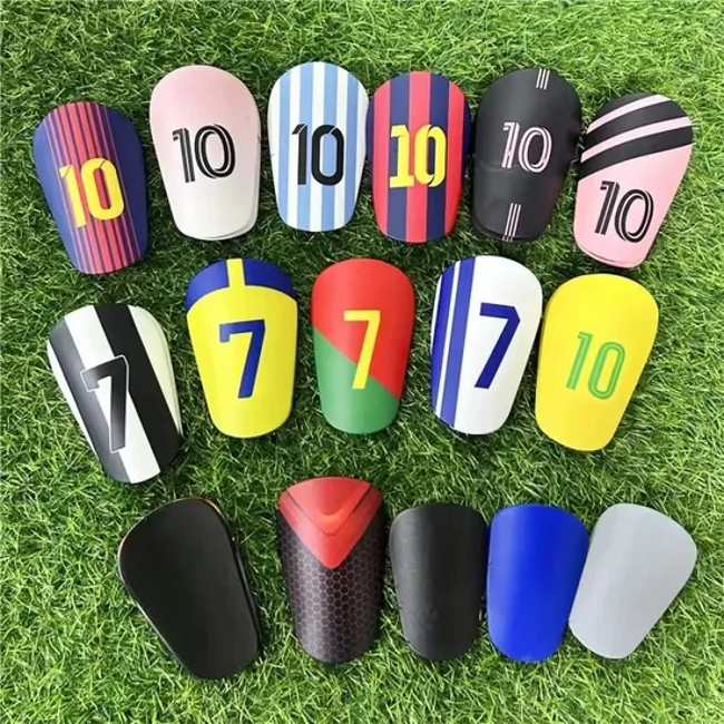 Custom Logo Football Shin Pads Soccer Shin Guard for Adults and Kids Mini Soccer Shin Guard for Protection