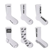 OEM ODM Logo Design Brand Women Embroidery Stockings Compression Fashion Unisex Athletic Soft Men Sports Custom Socks