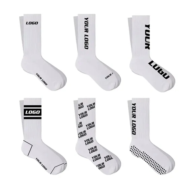 OEM ODM Logo Design Brand Women Embroidery Stockings Compression Fashion Unisex Athletic Soft Men Sports Custom Socks
