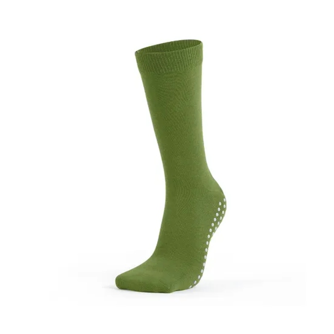 Professional Anti Slip Sweat Absorbing MID Tub Yoga Socks