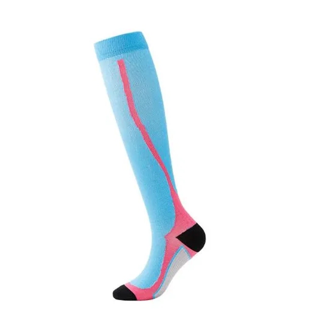 Custom Design Brand New Knee High Long Exercise Sports Running Cycling Compression Socks for Men