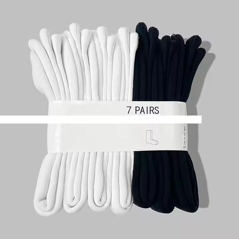 Custom LOGO Sports Socks Custom Packaging Brand Logo Athletic Men Tube White Socks Men Knitted Funny Street Crew Socks
