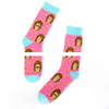Cheap Price Durable High quality Personality Cozy Warm Hip Hop Street Style Custom Letter Socks logo Ribbed Crew socks