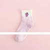 Wholesale Summer cotton socks mesh thin mid tube business for men antibacterial boneless
