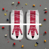 Women s Funny Chicken Cluck Legs Crazy Socks Custom Fashion Crew Length Striped Wine Embroidery Print Socks Breathable Custom