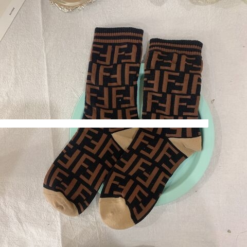 Wholesale socks women s crew socks new style ladies cotton a letter pattern design brand name
