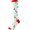 Wholesale Christmas Socks in Stock Long Compression Socks for Adult