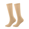 Running Cycling Horse Riding Unisex Nylon Athletic Compression Knee High Grip Socks