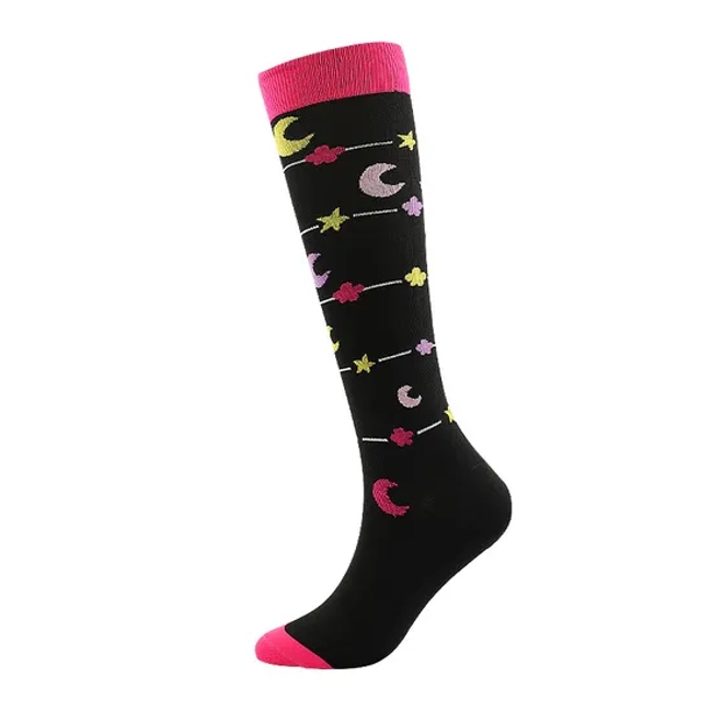 0129 Calf Sports Adult Compression Pressure Socks Over-The-Knee Socks