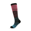 Summer Sport Socks Gradient Long Tube Knee High Athletic Cushioned Compression Socks