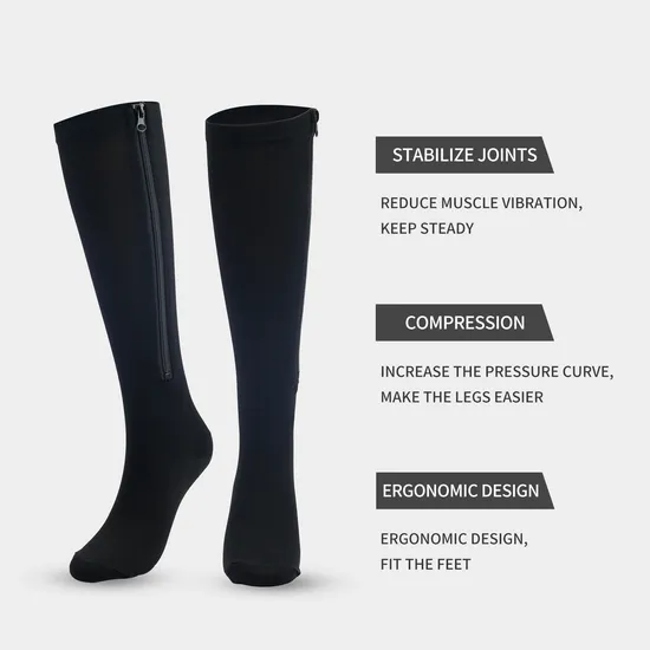 Custom Elastic Compression Socks Leg Support Sports Compression Stockings