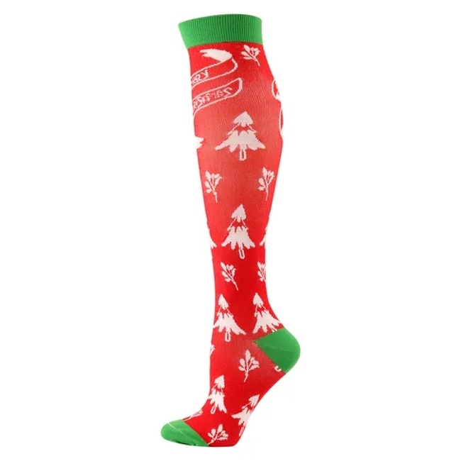 0050 Calf Sports Adult Compression Pressure Socks Over-The-Knee Socks