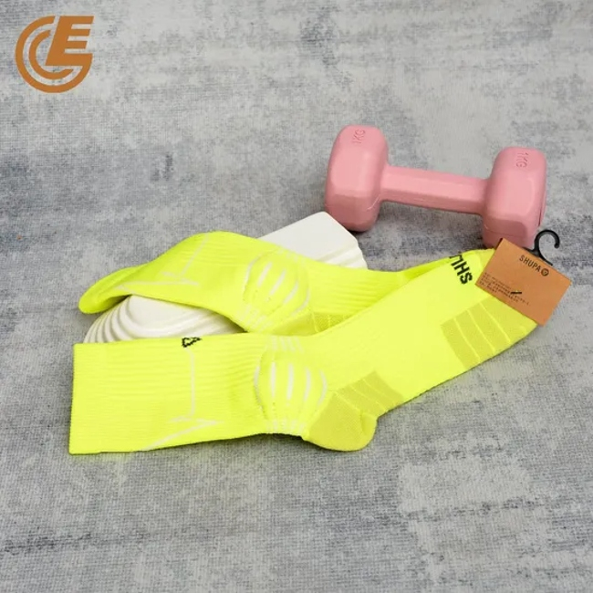 Elasticity Breathable Sweat-Absorbent Sports Compression Thicken Soles Socks