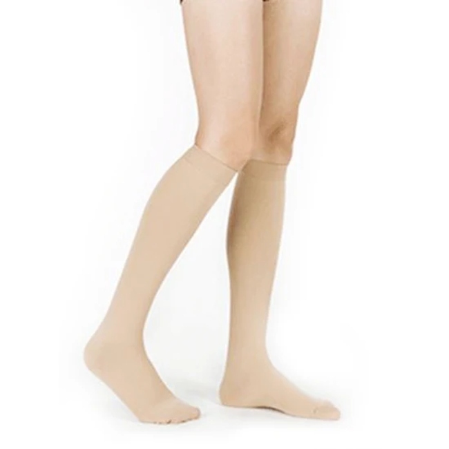 Knee High Closed Toe Medical Compression Socks for Varicose Veins