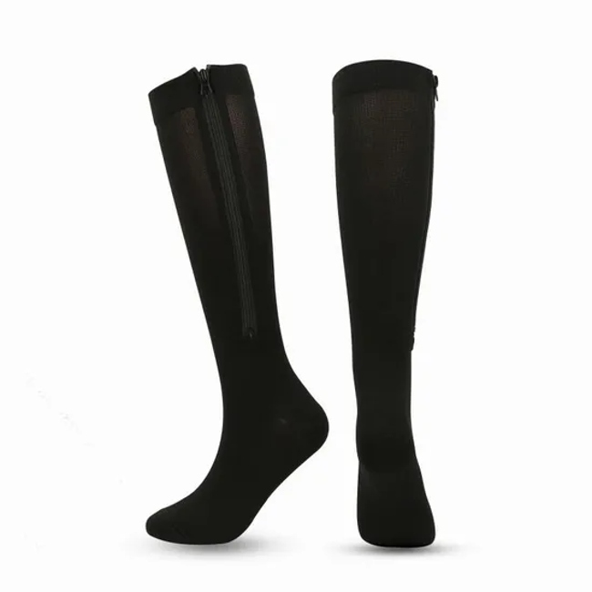 Wholesale Medical Compression Socks Zipper Men Women Nylon Elastic Socks Sports Socks