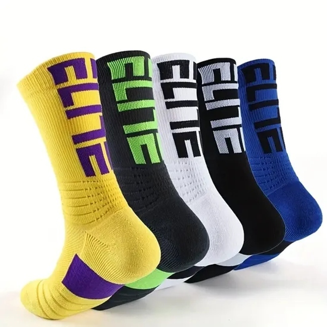 Professional Factory Custom Men Basketball Socks Football Sock More Durable Breathable Sock Quality Sport Socks