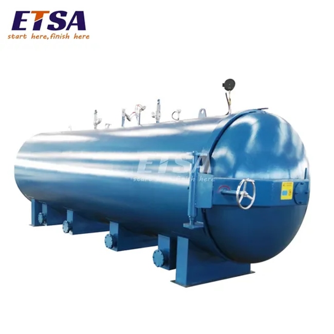 Steam Vulcanizing Autoclave for Rubber Tube and Rubber Roller Curing