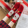 Wholesale Holiday Gift Novelty Socks Men′s Colorful Crazy Xmas Crew Socks Funky Christmas Socks