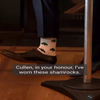 Vance′s Identische Trump Socks Green Clover MID-Calf Large Size Cotton Socks
