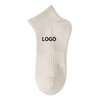 Casual Socks with Customized Logo Sustainable Unisex Embroidery Short Socks Crew Socks for Summer Autumn