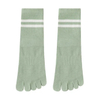 Customized Wholeseller Women Antislip Outdoor Sports Cotton Yoga Crew Stocking Toe Socks