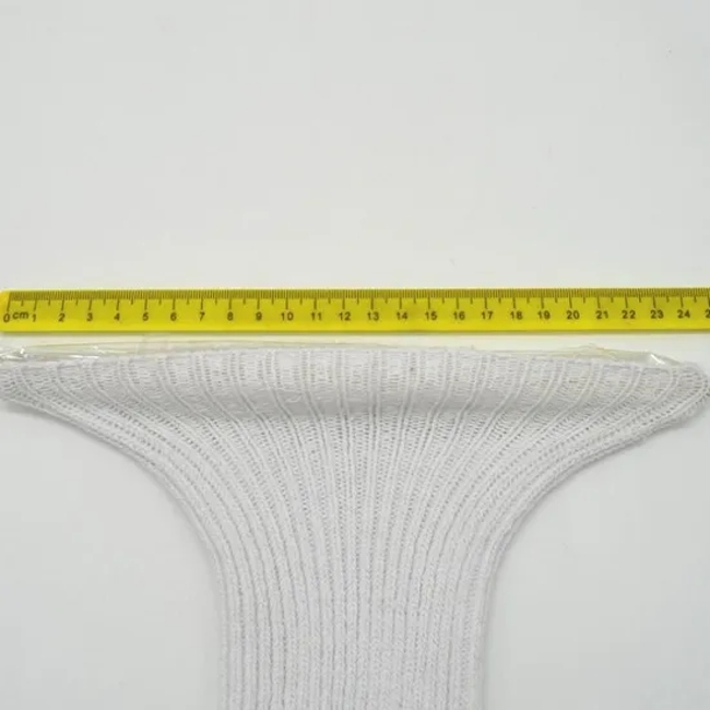 Knitting Flexible and Elastic Protective Long Socks for Patients