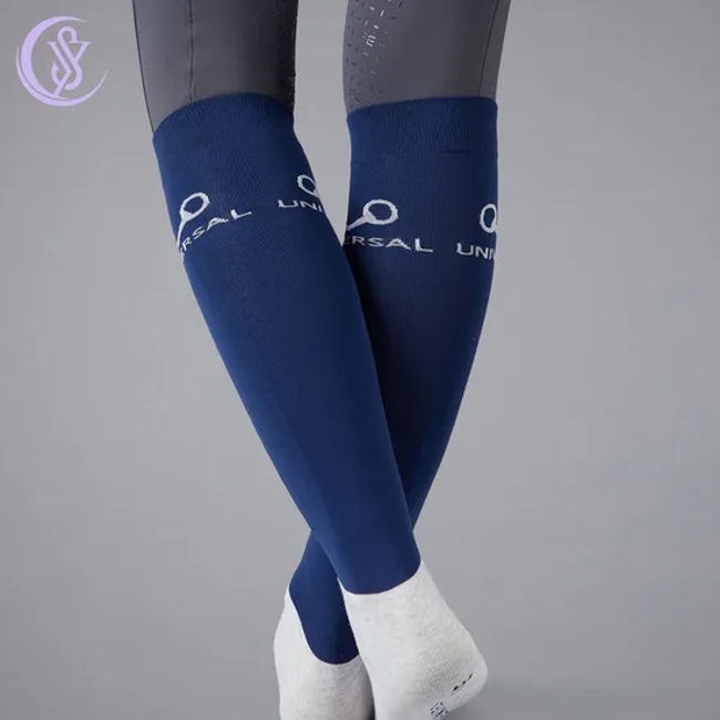 Wholesale High Quality Equestrian Sports Teen Tube Socks Custom Happy Casual Cotton Socks