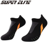 Run Cycling Basketball Yellow White Black Men Sports Ankle Socks