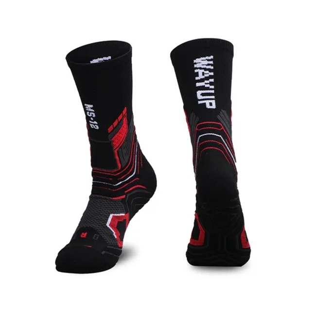 Adult Sports Socks with Medium Tube Towel Bottom Special Fitness Basketball Socks