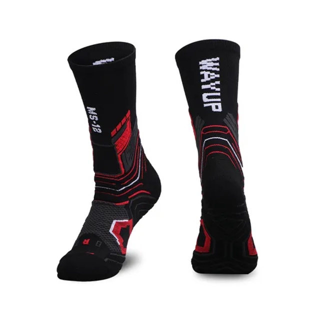 Adult Sports Socks with Medium Tube Towel Bottom Special Fitness Basketball Socks
