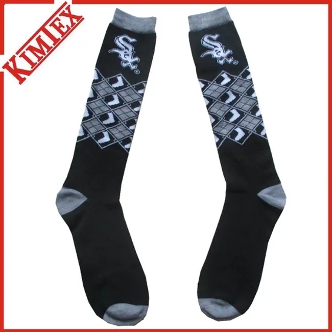 Unisex Cotton Sports Soccer Socks, Football Socks, Compression Socks