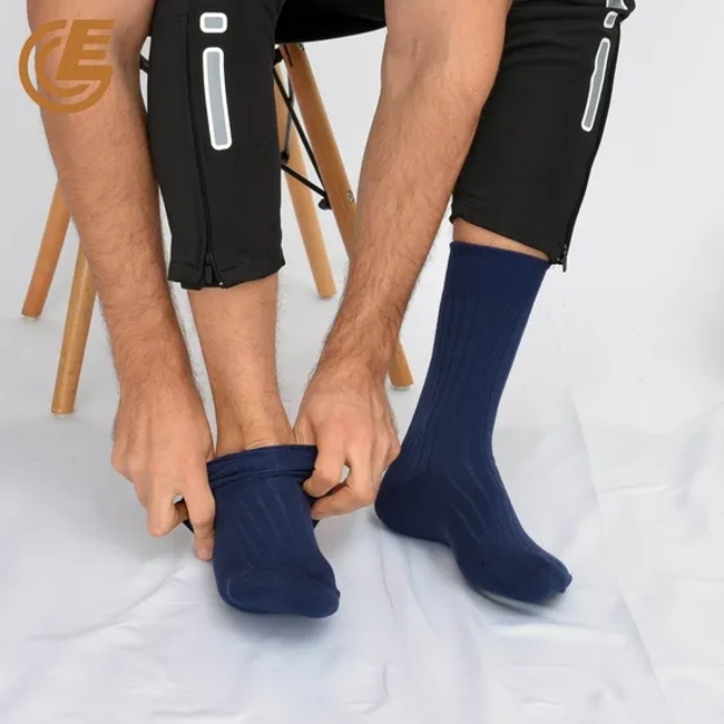 Qlm-329-5 Athletic Sports Wear Casual Thick Sox Compression Men′s Socks