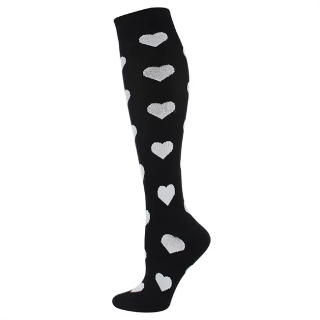 2022 Promotional Elastic Sport Athletic Compression Socks for Men and Women