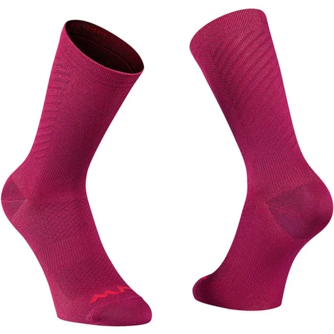 Custom Logo Sports Knitted Socks Men Cycling Compression Athletic Soft Socks