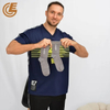 Qlm-325-4 Breathable Compression Sports Crew Cotton Socks for Summer