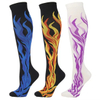 High Elastic Calf Compression Socks Running Socks Men and Women Summer Breathable Professional Marathon High Tube Sports Socks
